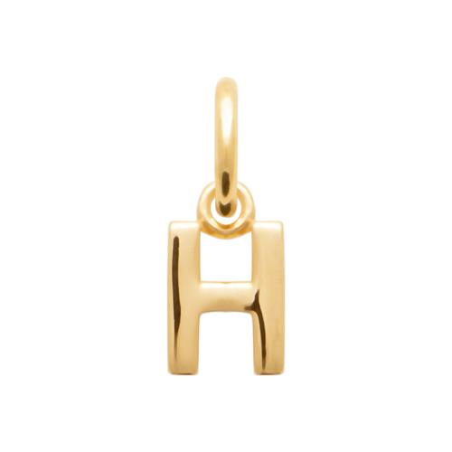Halskette mit Buchstaben 16 Karat Vergoldet