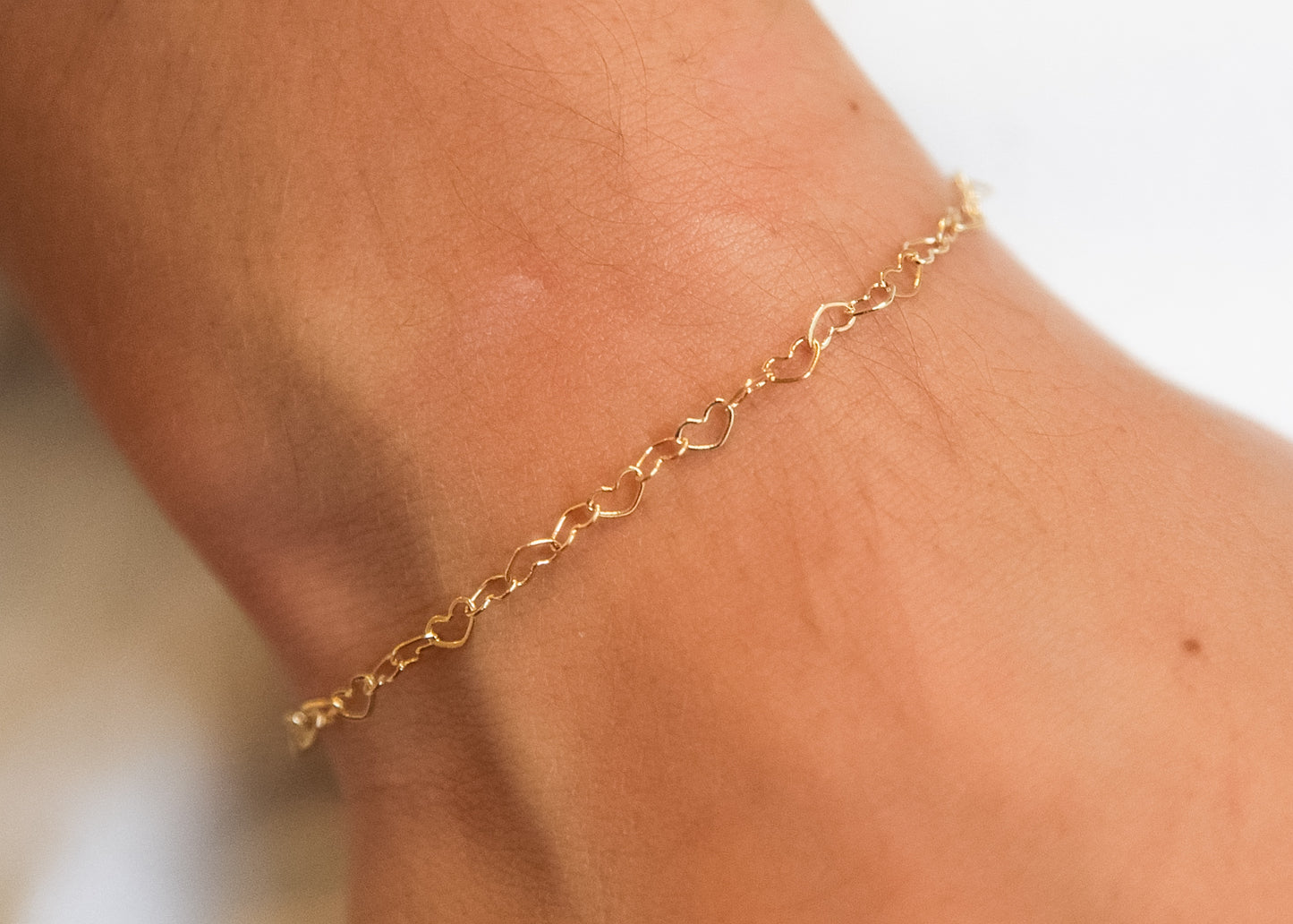 Armband Herz Vergoldet