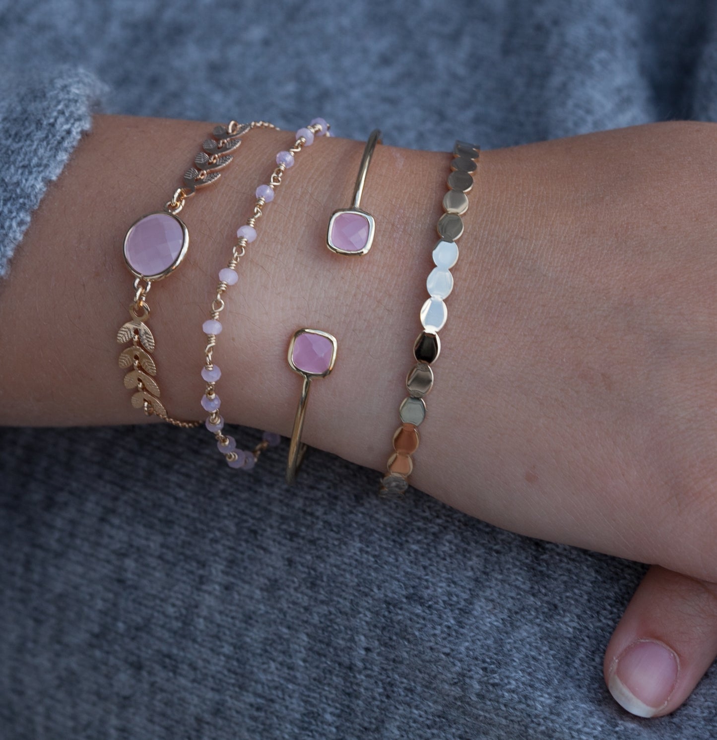 Armband Set (4-tlg) 16K Vergoldet
