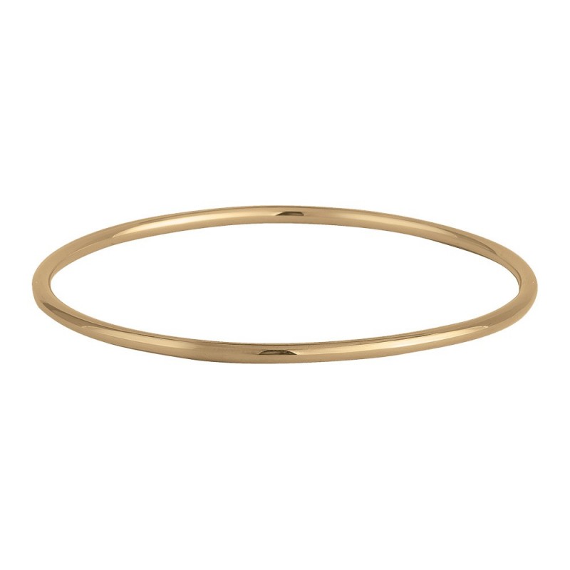 runder Armreif 16Karat vergoldet