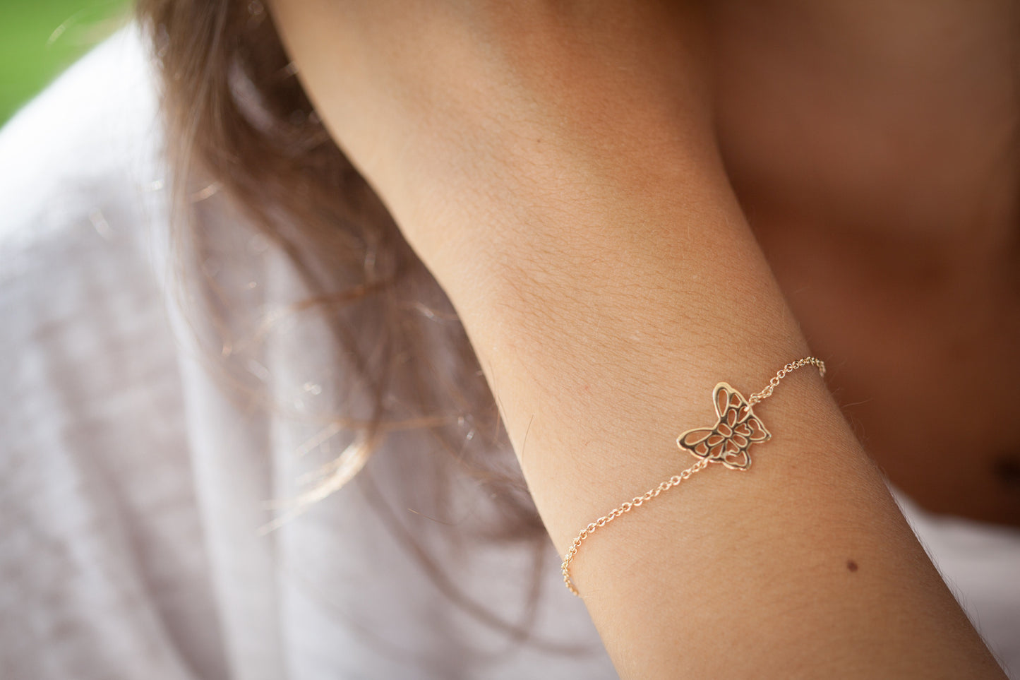 armband mit schmetterling