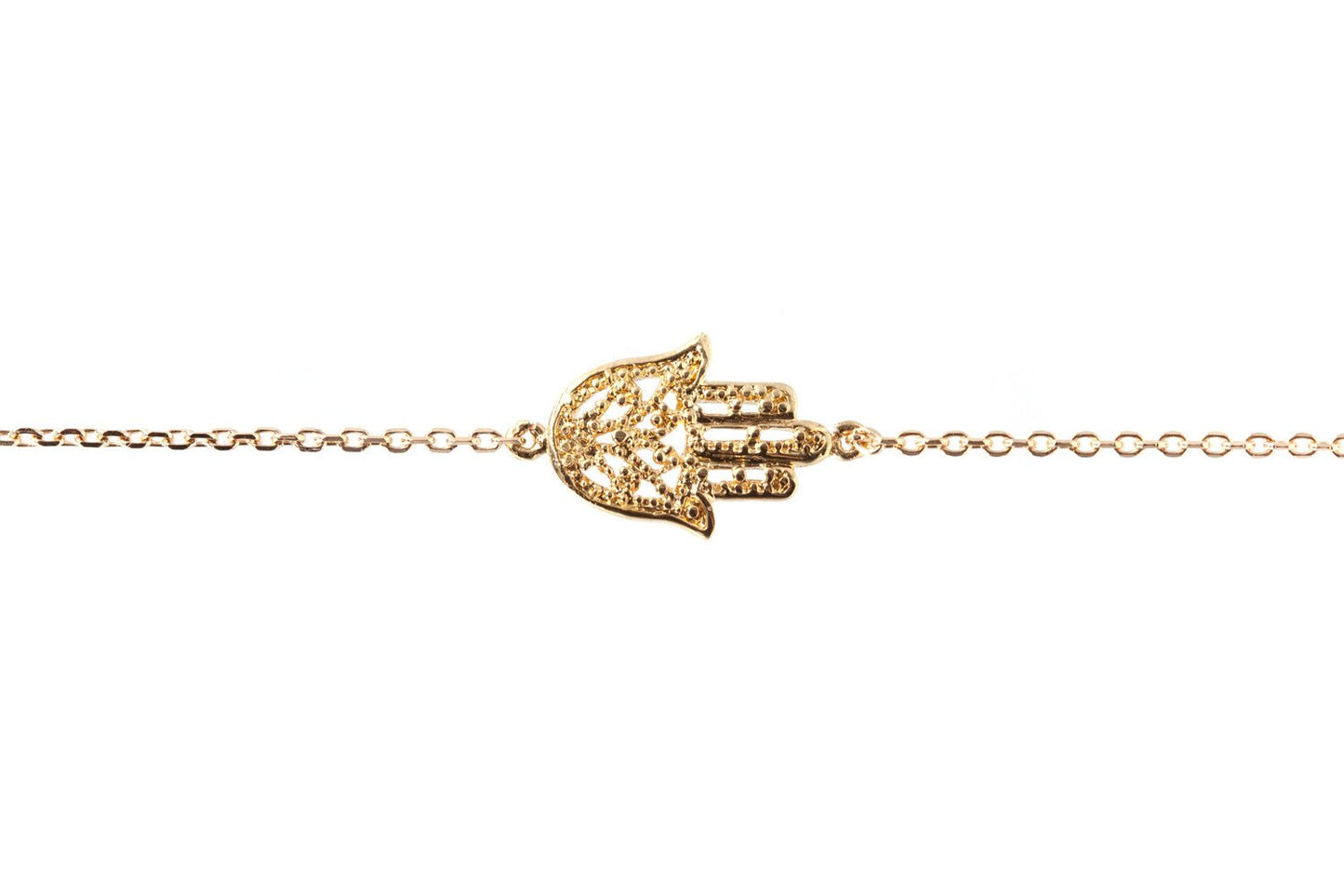 Armband Hand der Fatima - 16K vergoldet
