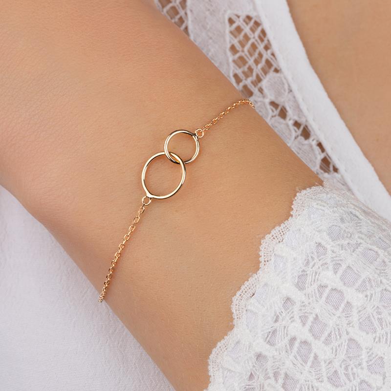 Armband mit Ringen | 16Karat vergoldet