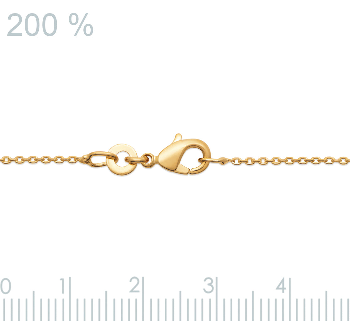 Armband mit Kügelchen - 18K vergoldet