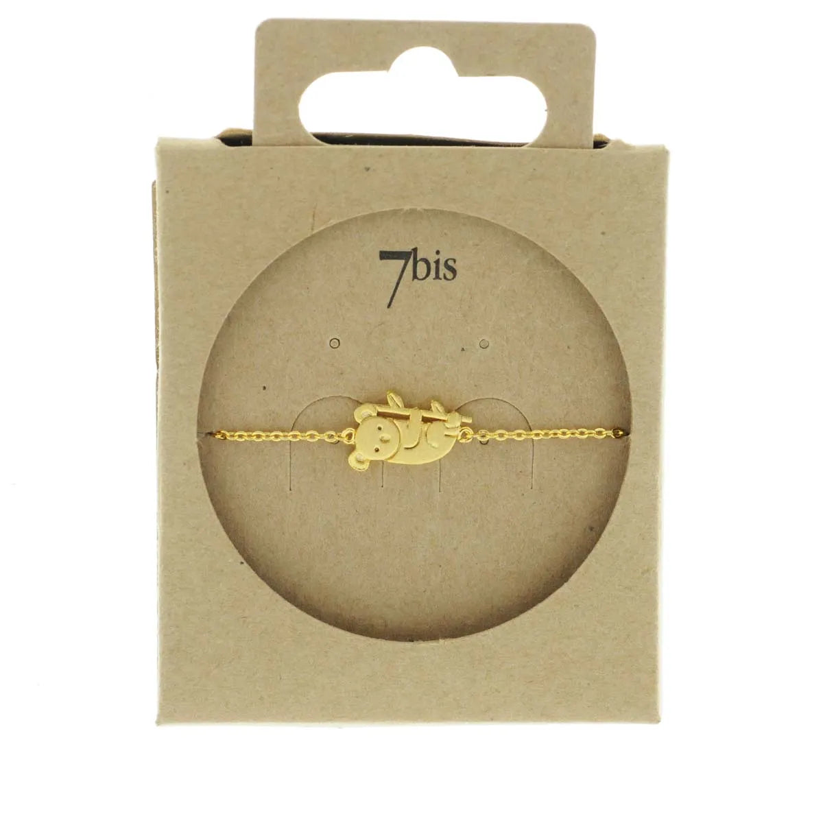 Armband Koala goldfarben
