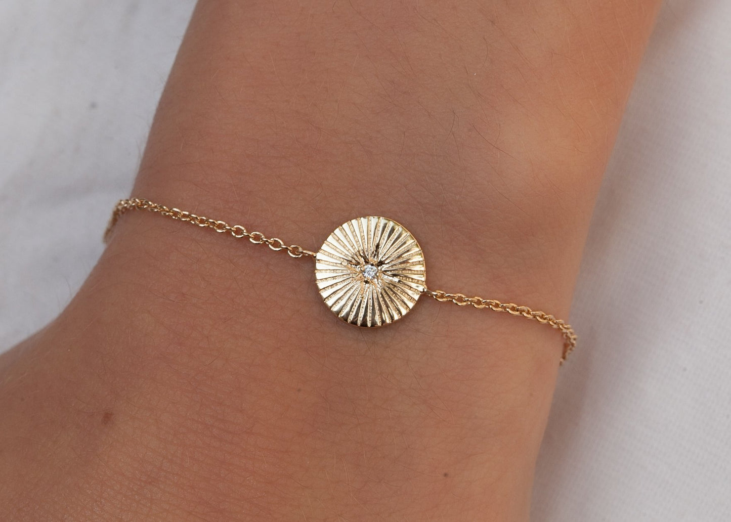 armband stern vergoldet