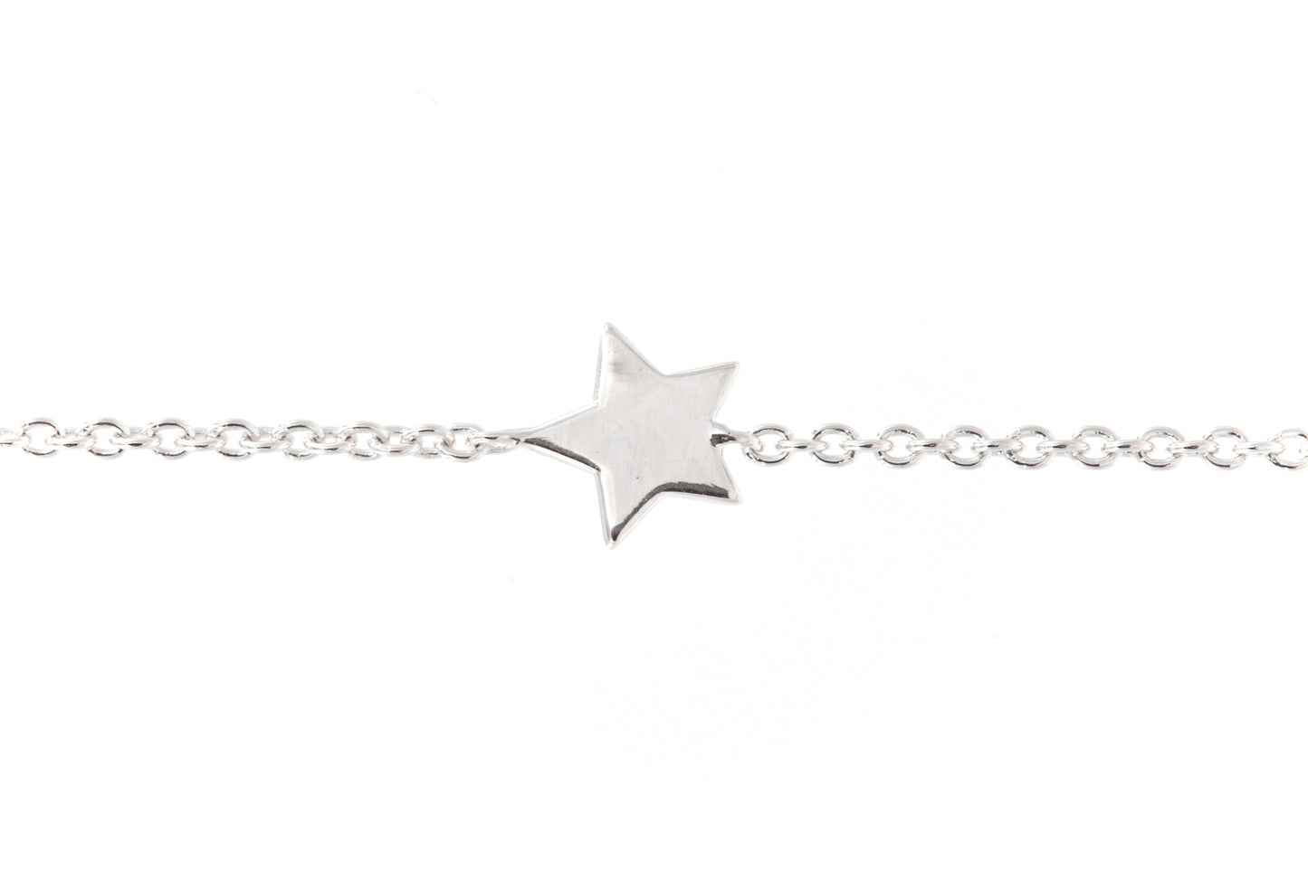 Armband mit Stern aus echtem Silber