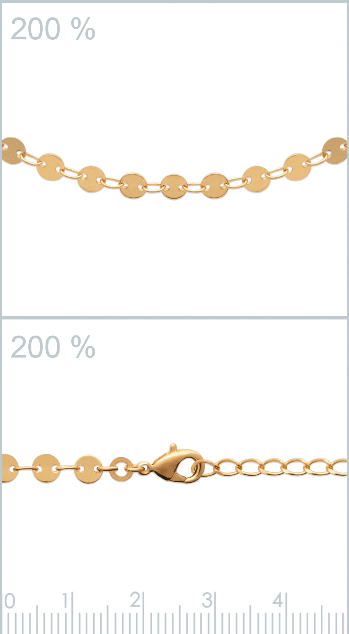 Armband Plättchen Münzen Boho 16Karat vergoldet