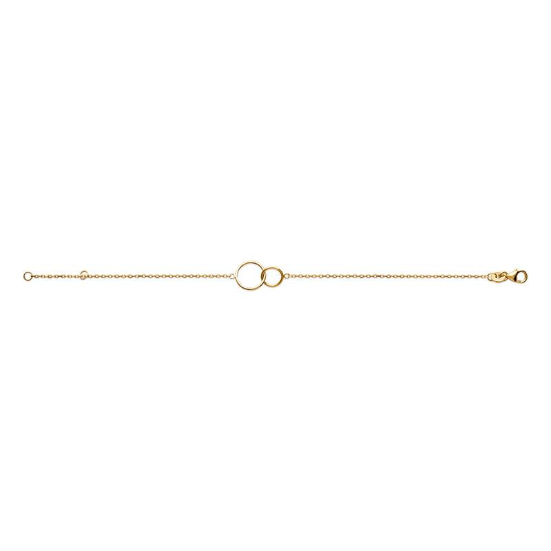 Armband mit Ringen | 16Karat vergoldet