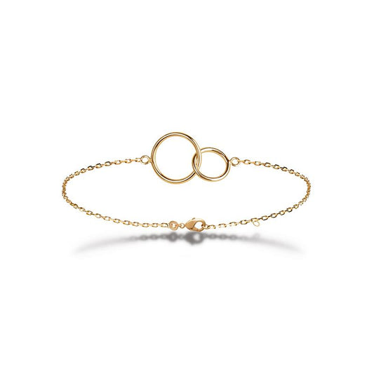 Armband mit Ringen | 16Karat vergoldet