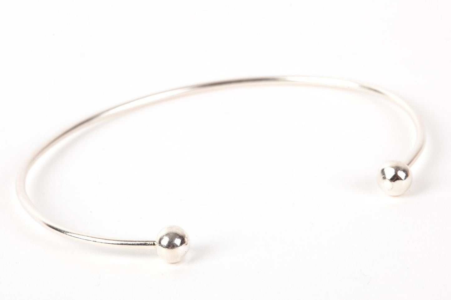 Feiner Armreif aus Sterlingsilber