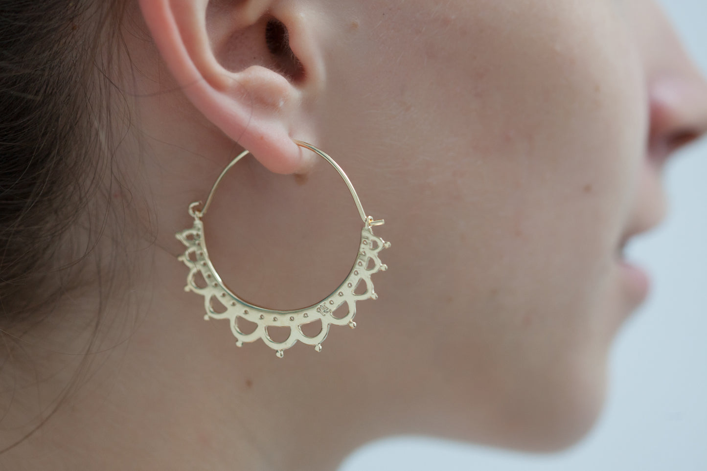 Creolen Tuareg | 16Karat vergoldet