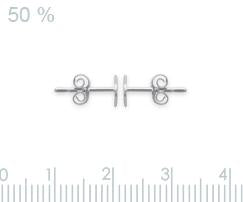 Stern-Ohrringe aus Silber - Ohrstecker Stern