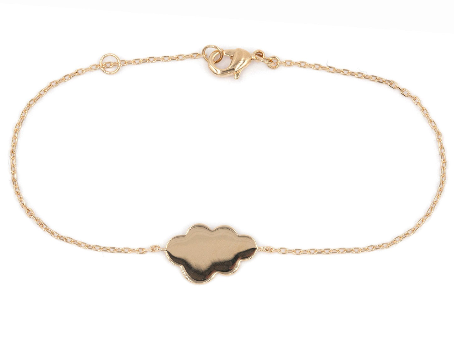 Armband mit Wolke | 16Karat vergoldet