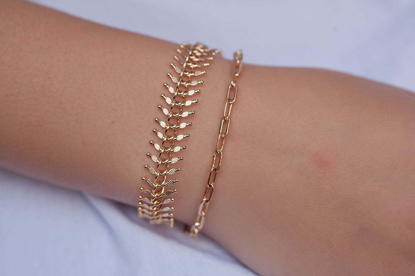 Charms-Armband - 16Karat vergoldet