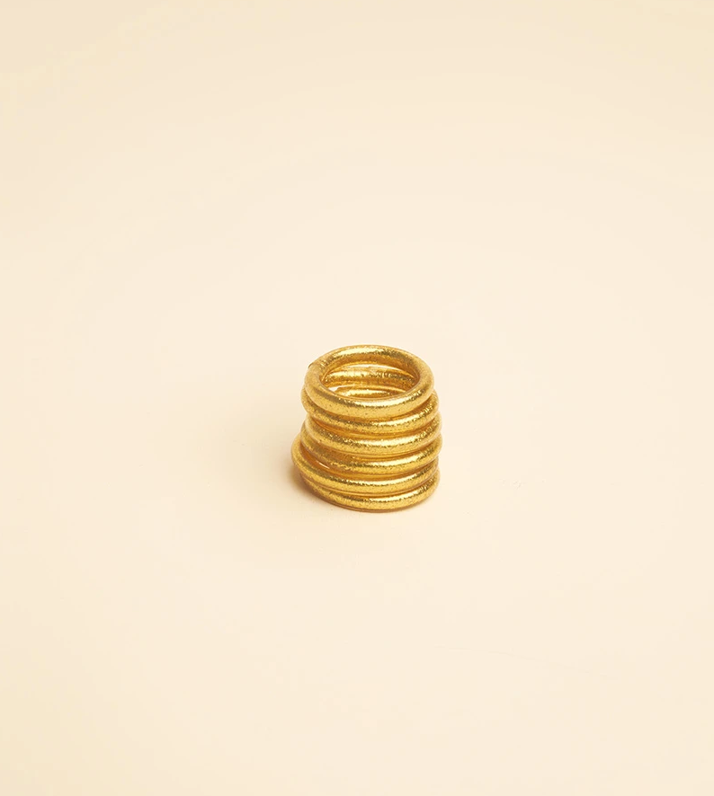 Buddisticher ring gold