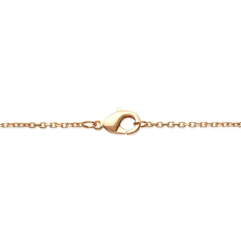 Zwei-Ringlein-Kette | 16Karat vergoldet