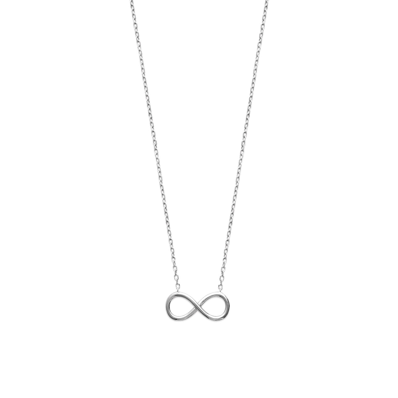 Halskette Infinity Unendlichkeit Symbol aus Silber