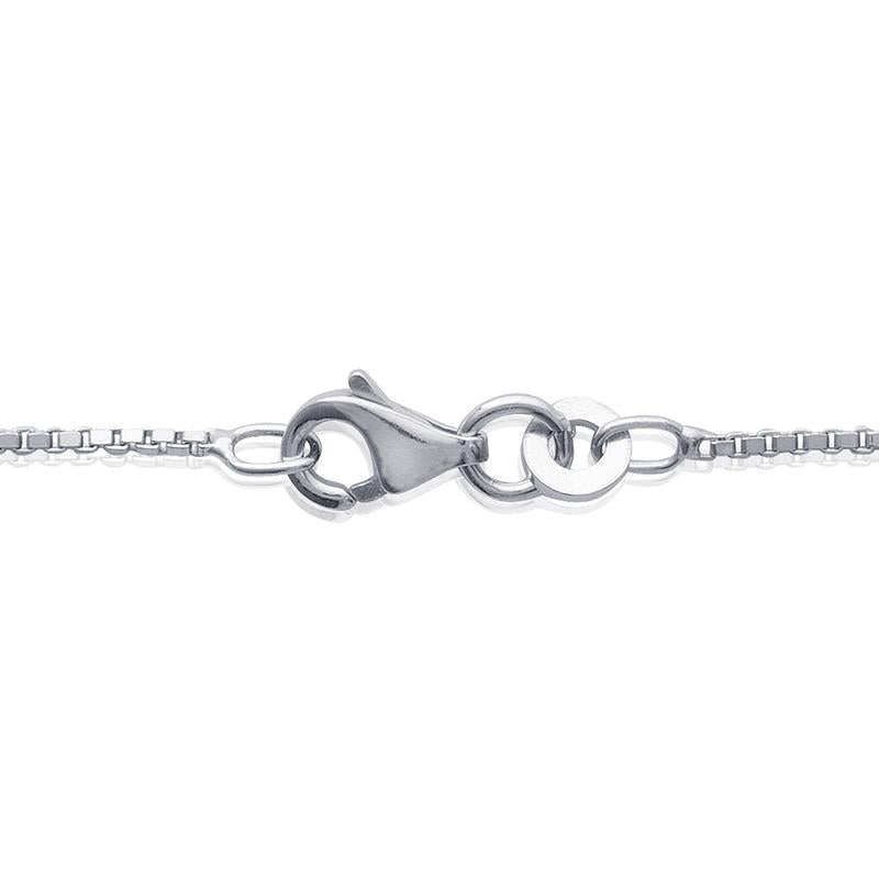 Kette mit Kugel Anhänger aus Silber