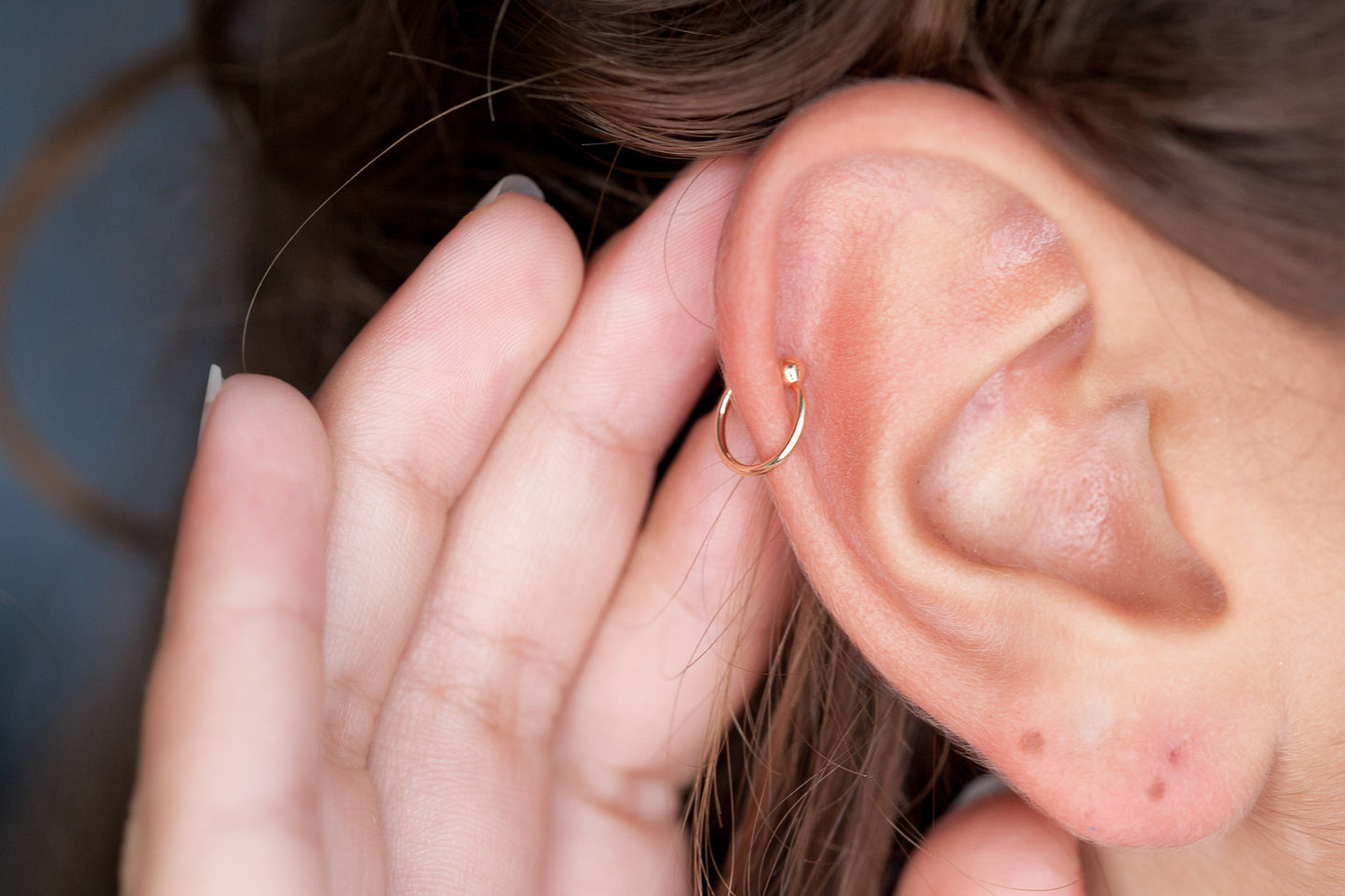 Zarter EarCuff 16K vergoldet