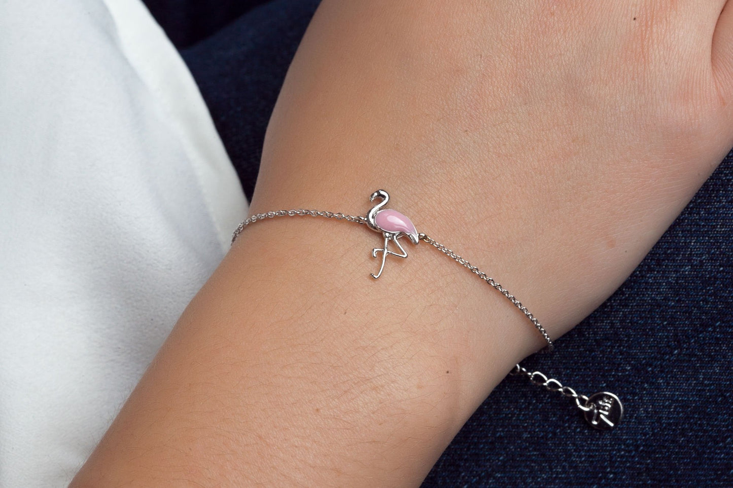 Armband kleiner Flamingo