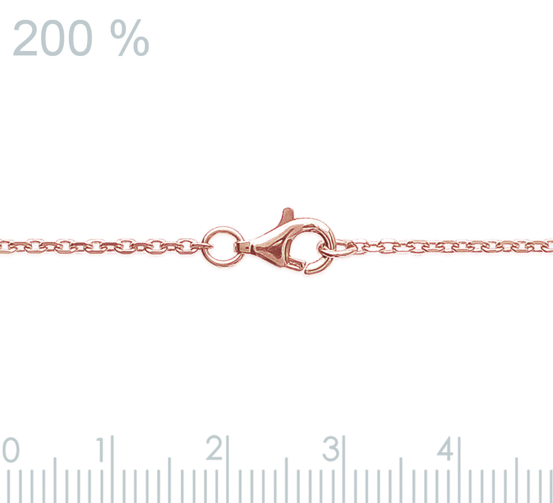 Armband mit Herz Rosévergoldet