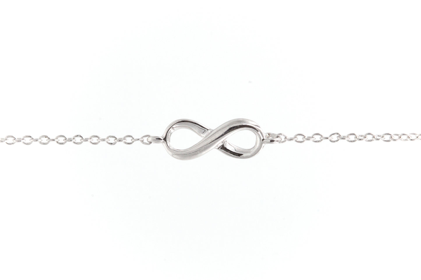 Unendlich-Armband aus Silber
