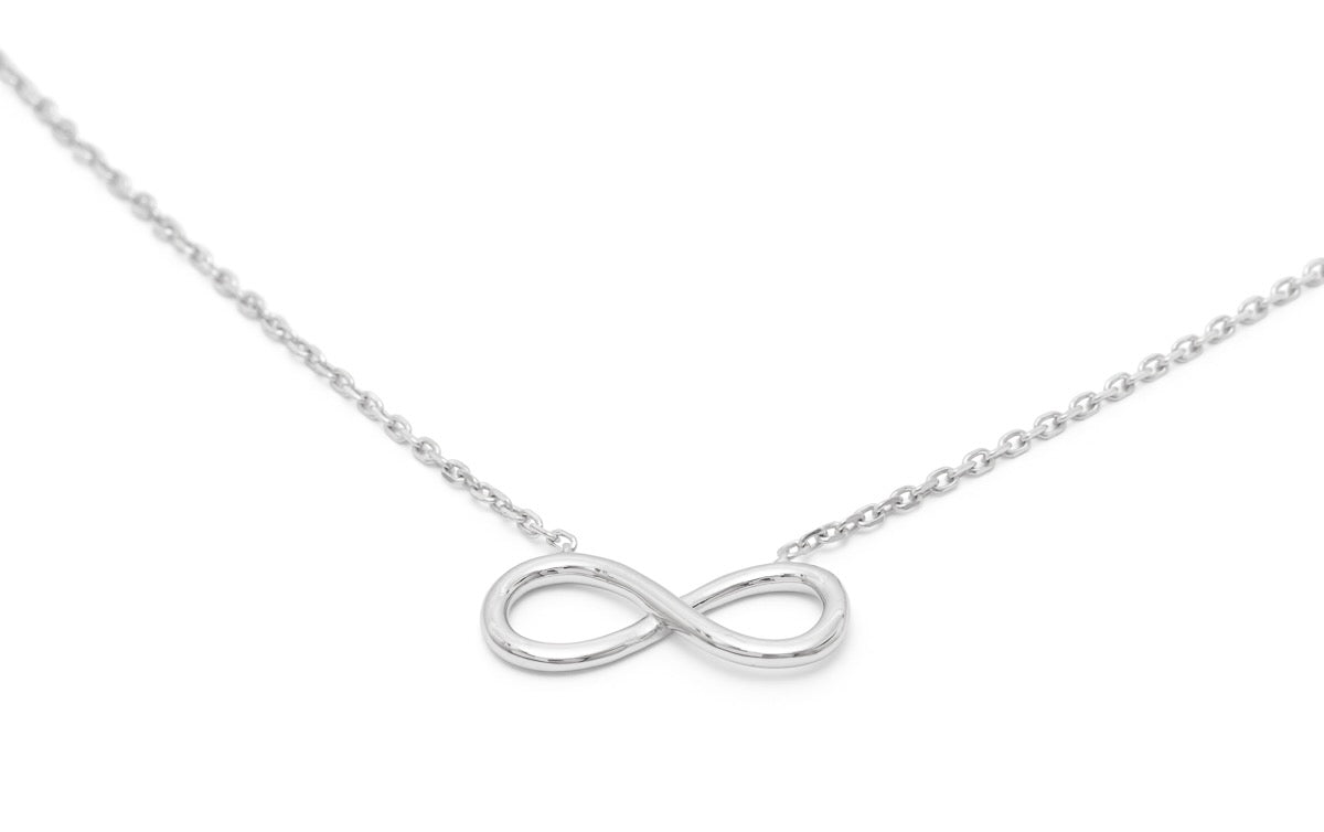 Halskette Infinity Unendlichkeit Symbol aus Silber