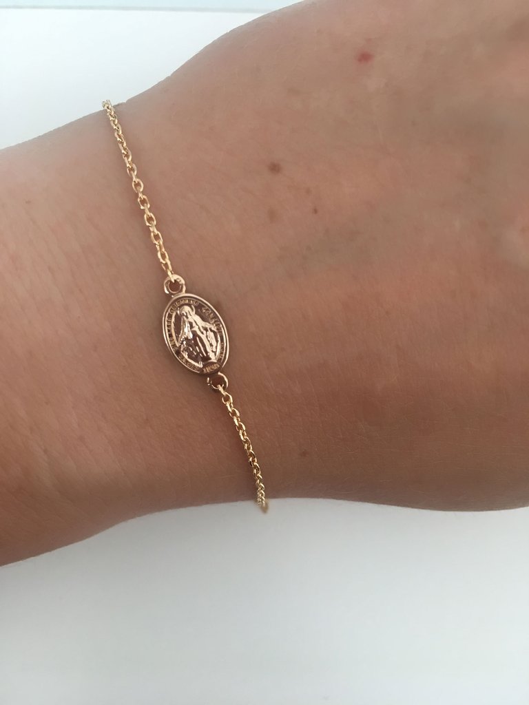 Armband "Heilige Maria" - 16K vergoldet