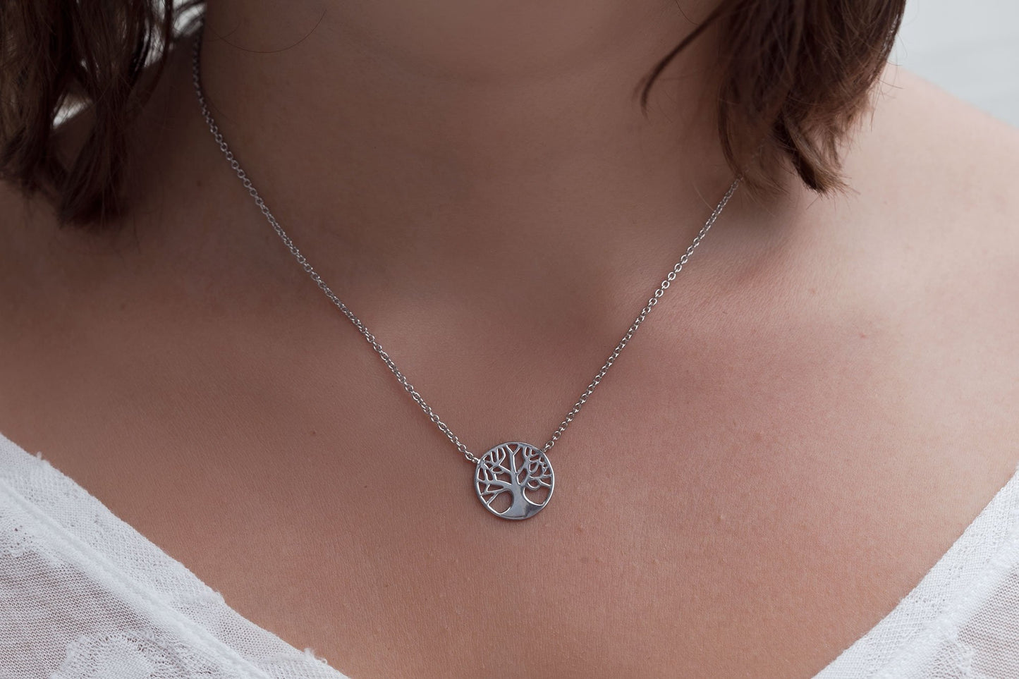 Baum des Lebens kette aus silber
