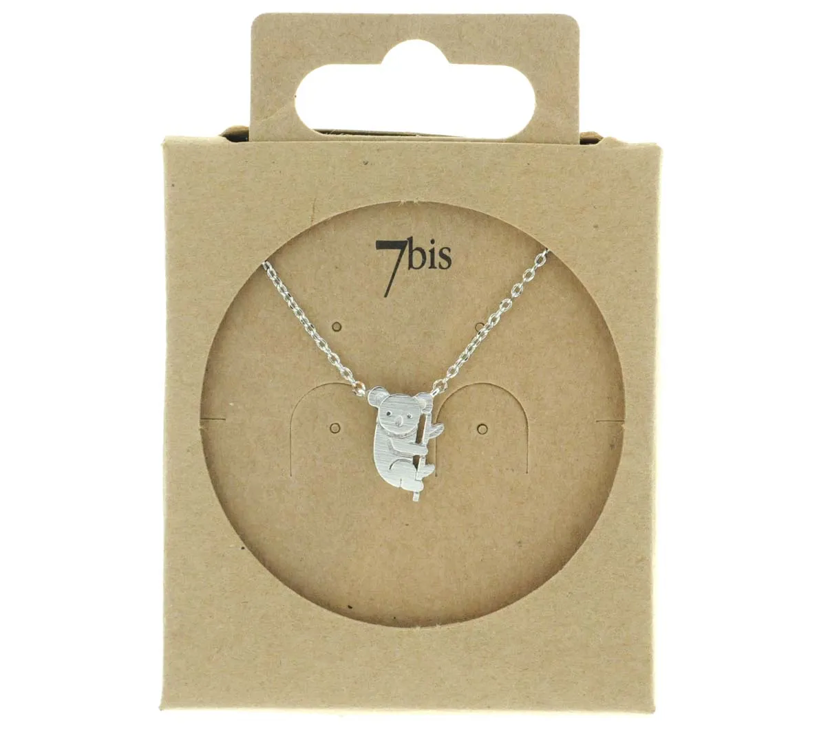 Kette Koala versilbert