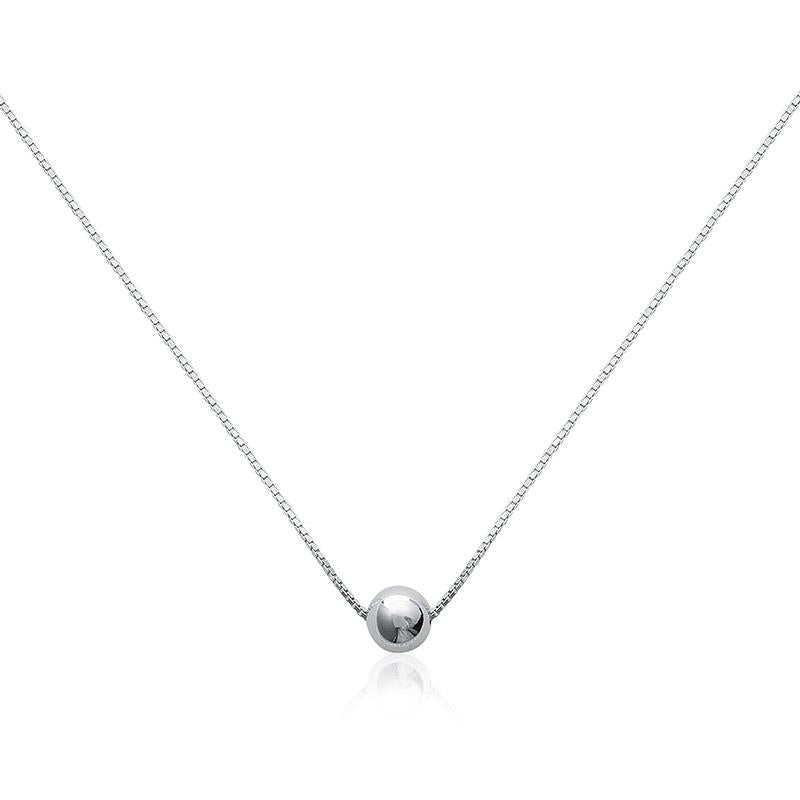 Kette mit Kugel Anhänger aus Silber