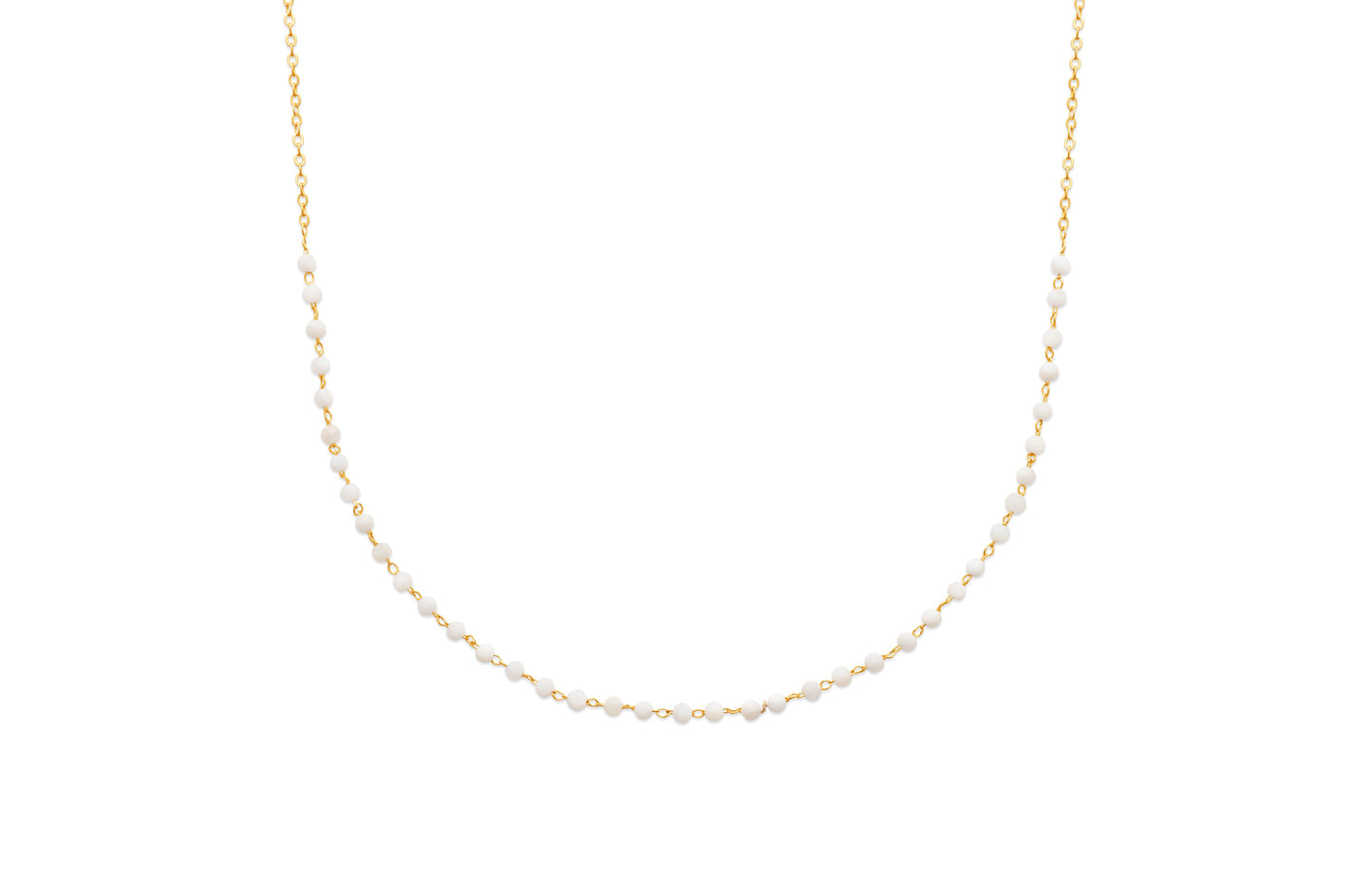 Kette mit Mondstein Gold