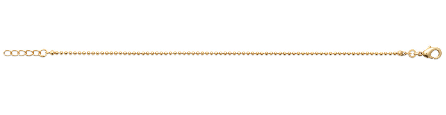 Kugelarmband Vergoldet für Damen