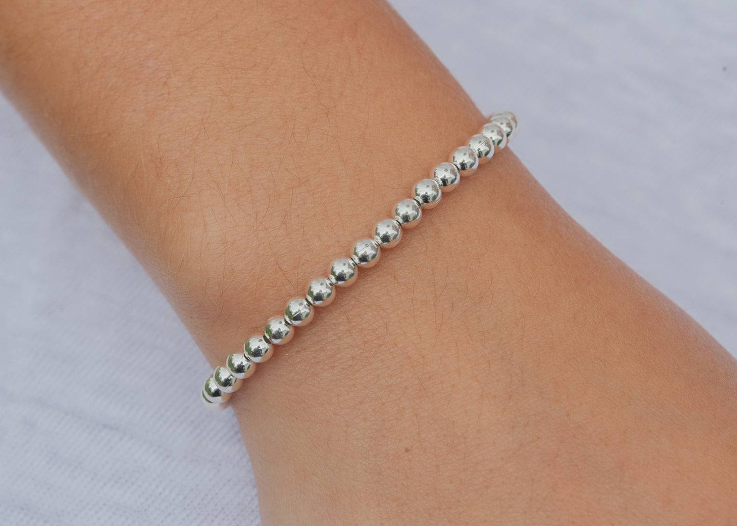 Kugelarmband aus 925er Silber