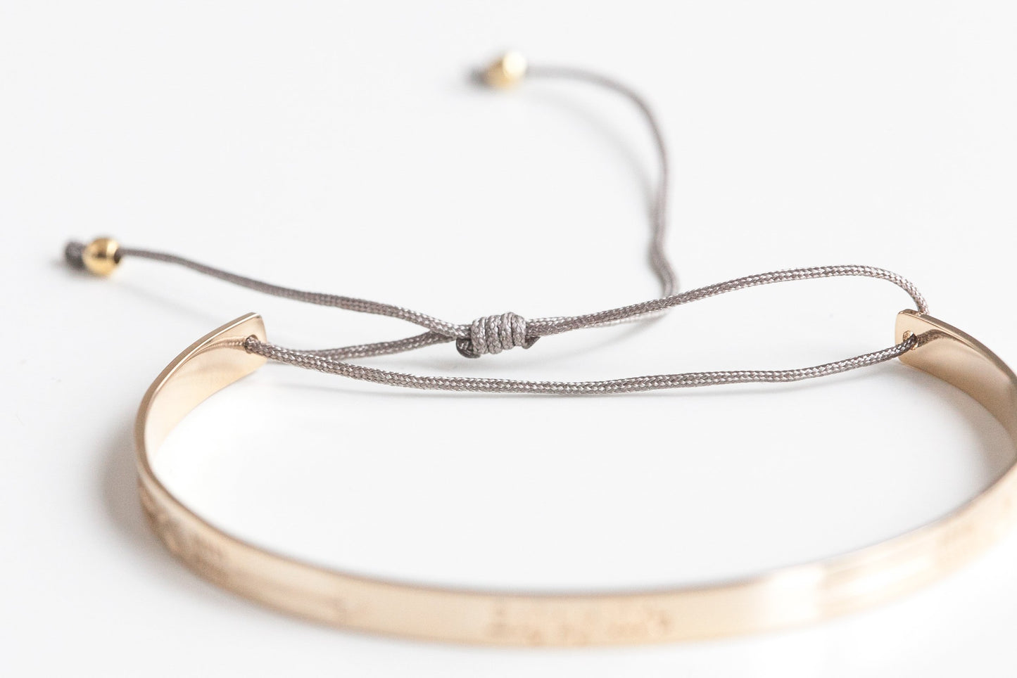 Armreif "Enjoy life" vergoldet