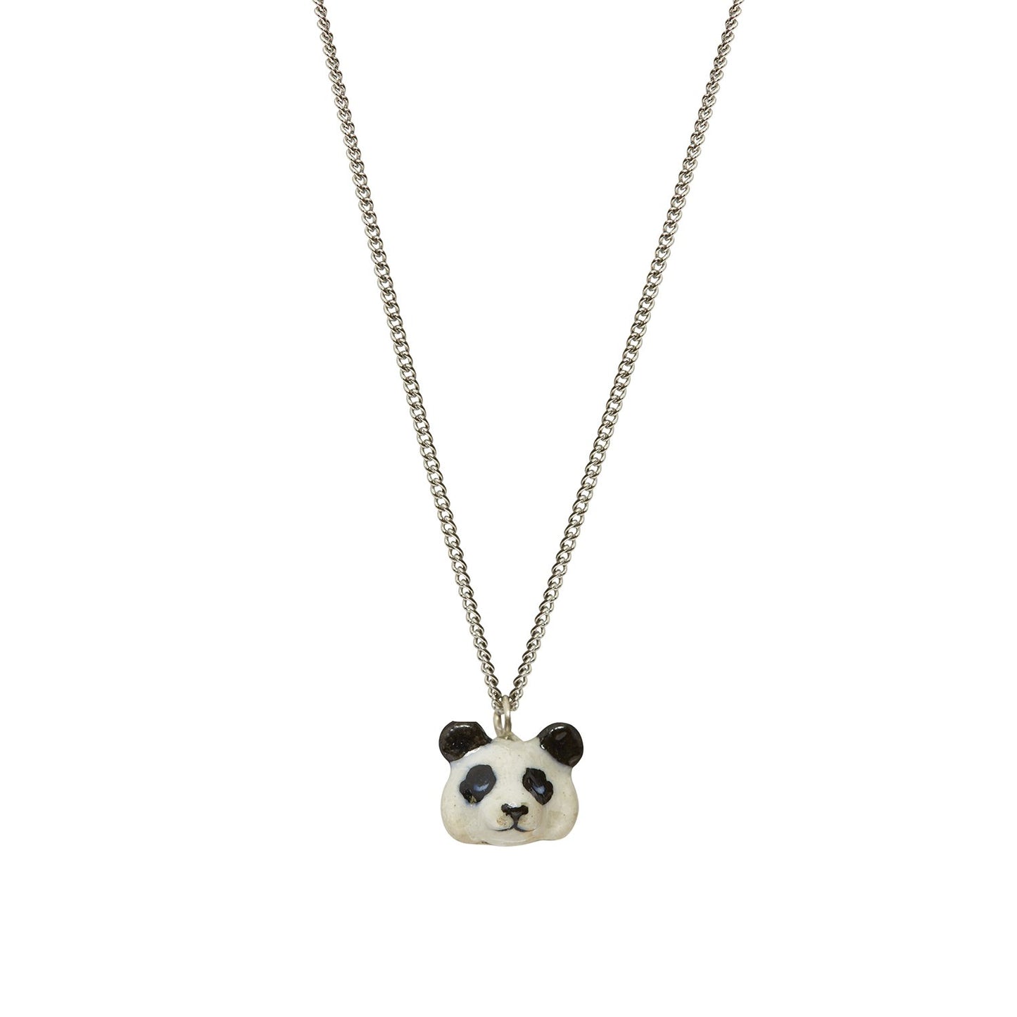 Kette mit Panda Anhänger aus edlem Porzellan