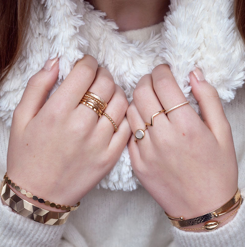 stackringe vergoldet