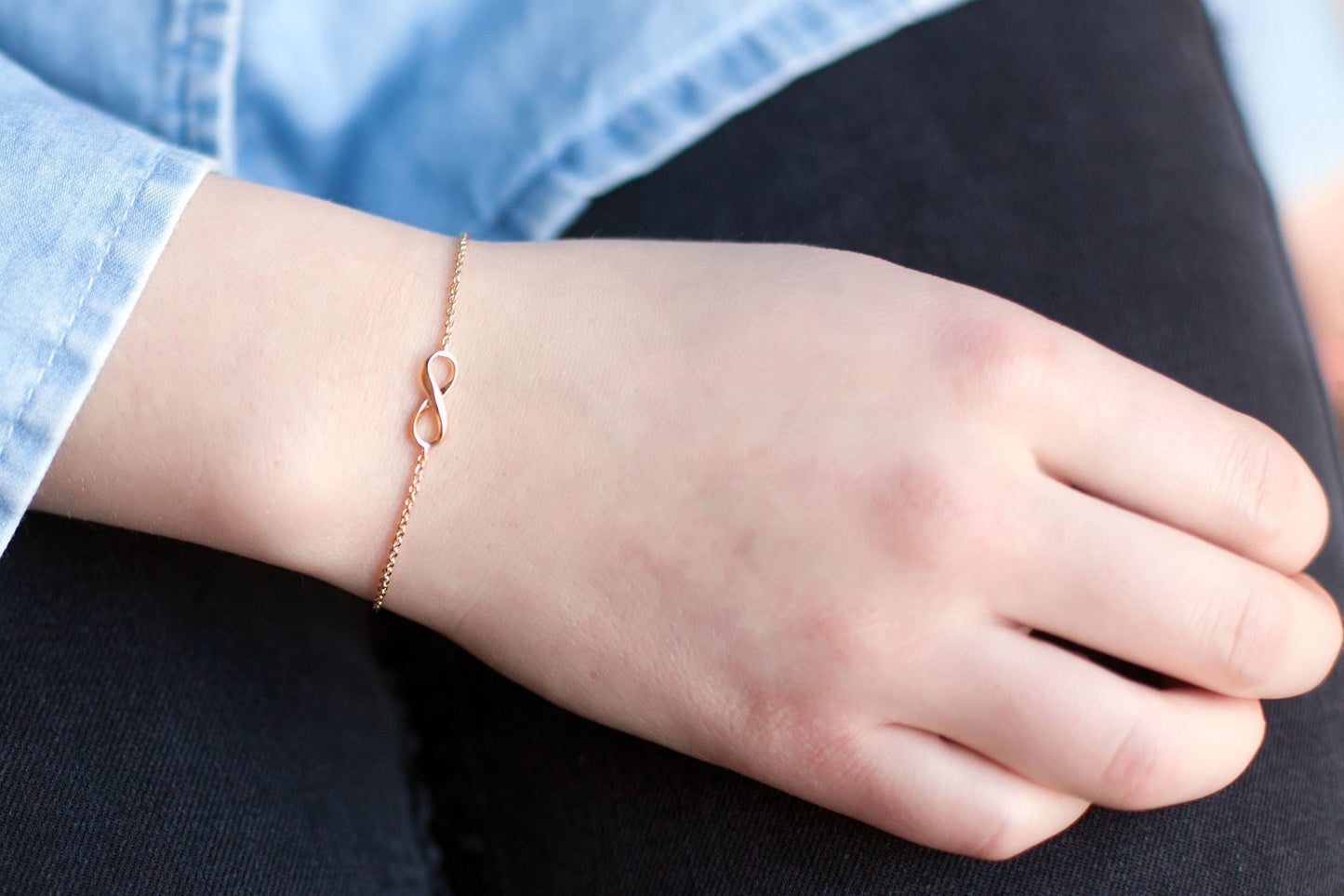 Unendlich-Armband | 16Karat vergoldet