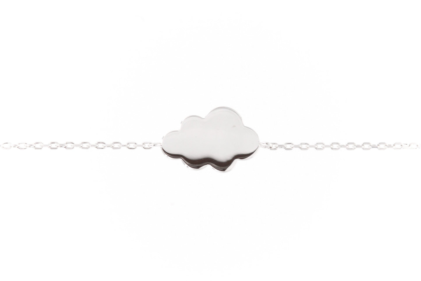 Armband mit Wolke aus Silber