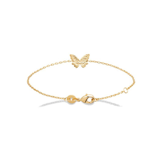 Schmetterling Armband | 16Karat vergoldet