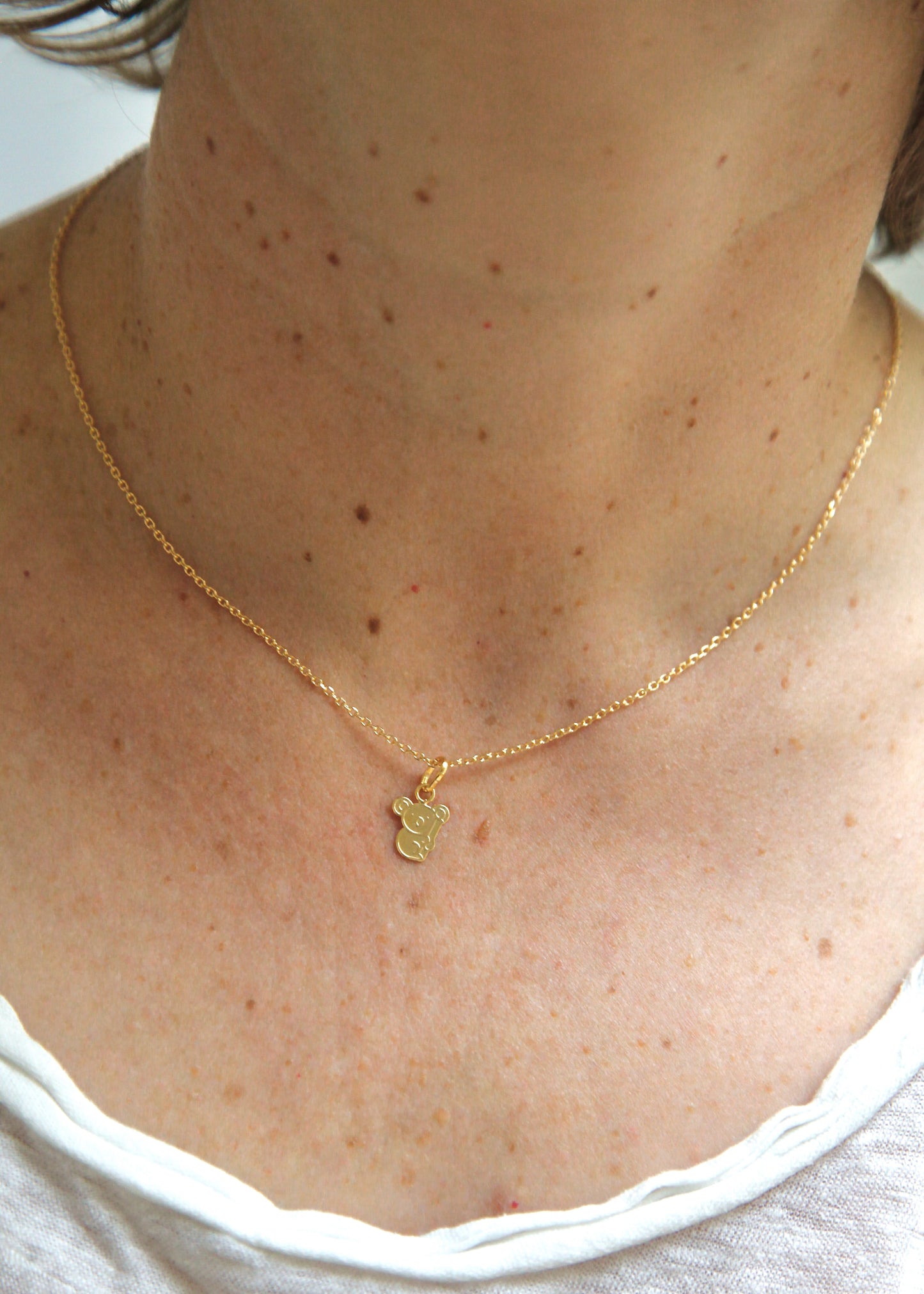 Kette Koala 16 Karat vergoldet