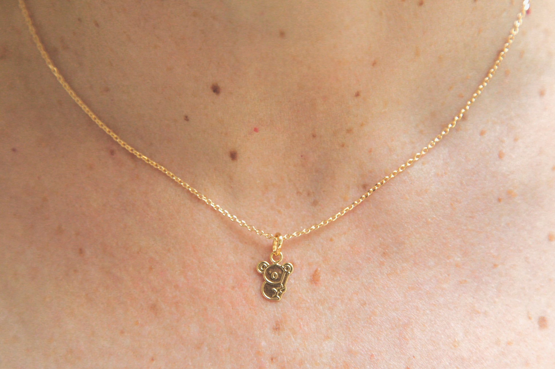 Kette Koala 16 Karat vergoldet