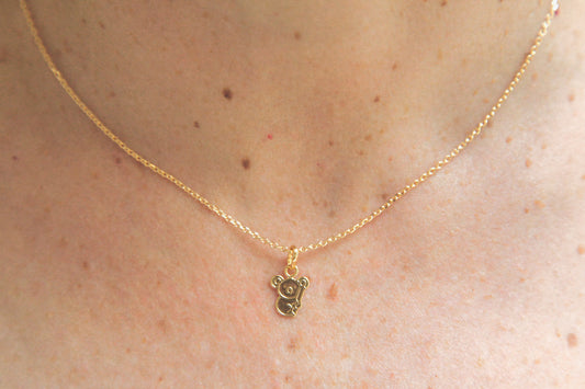 Kette Koala 16 Karat vergoldet
