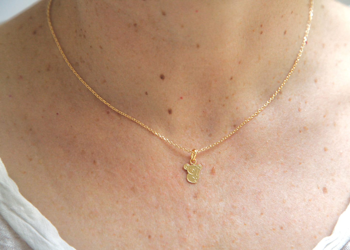 Kette Koala 16 Karat vergoldet