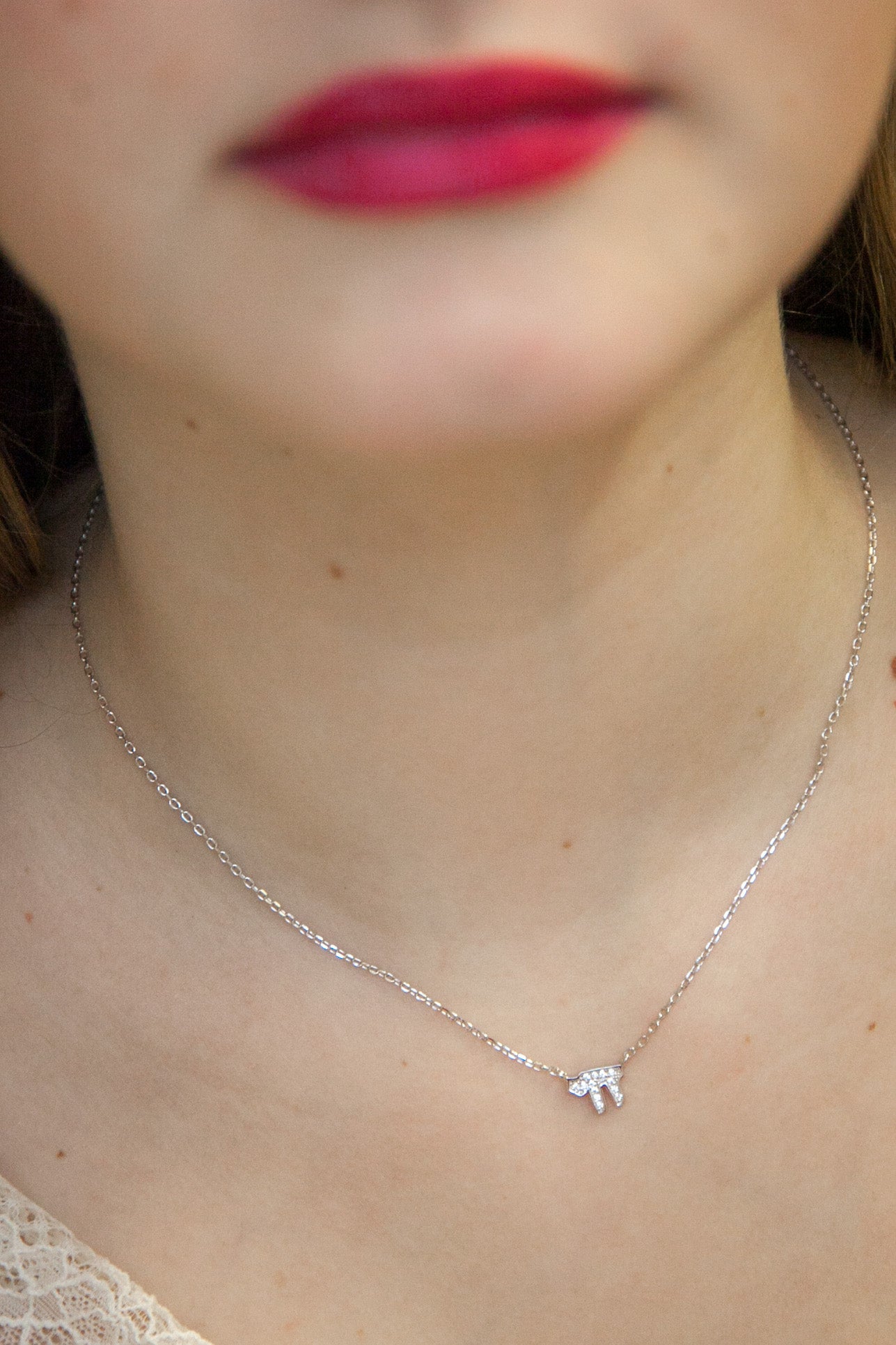 ✨ Halskette Chai aus 925 Sterling Silber – Symbol für Leben und Schutz