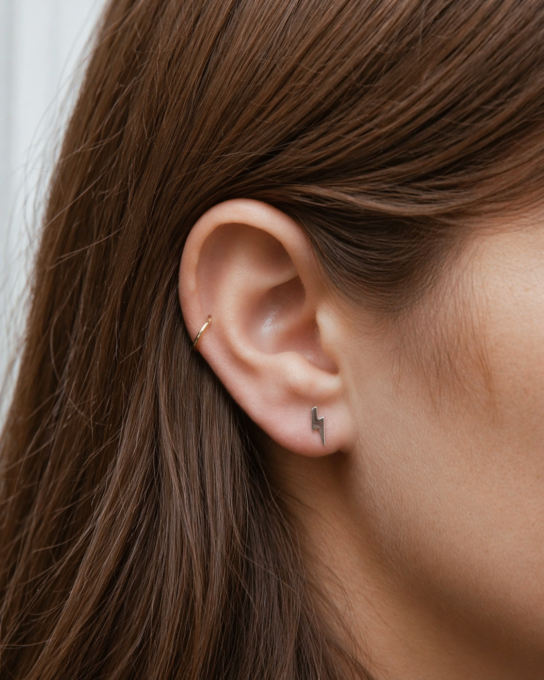 Ohrstecker Blitz Vergoldet für Damen