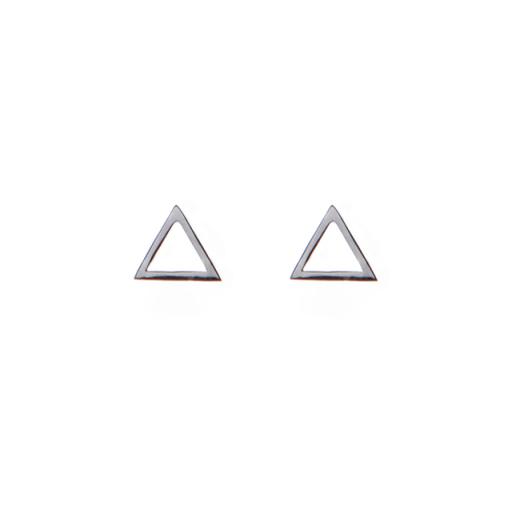 Ohrstecker Dreieck aus Silber