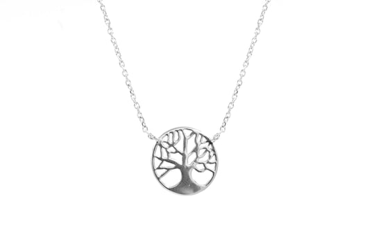Baum des Lebens Halskette aus Silber